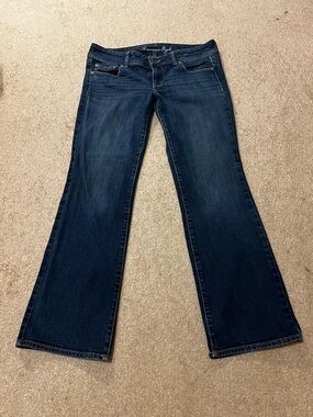 American Eagle Outfitters Dark Indigo Bootcut Jeans - Women's